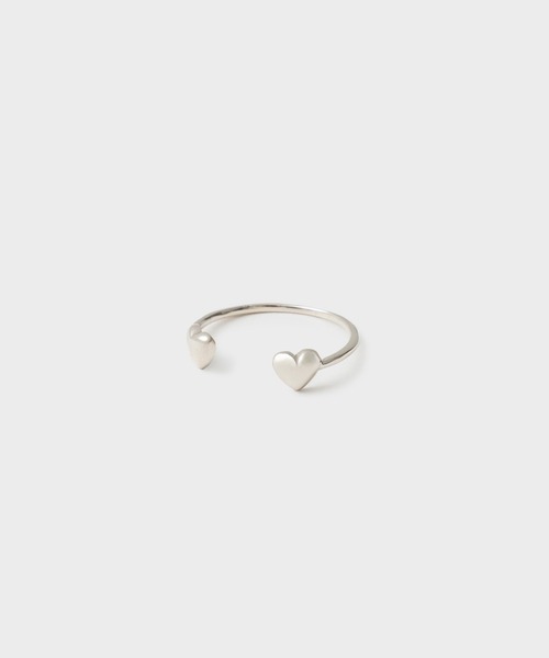 Petit heart pinky ring (silver925)（リング）｜33club（スリースリー