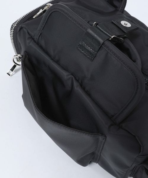 JEANASIS（ジーナシス）の「ナイロンポケットボストン/637897（ボストンバッグ・レディース・ブラック/カーキ・FREE）」の9枚目の写真