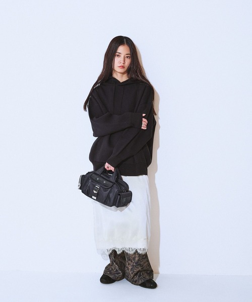 JEANASIS（ジーナシス）の「ナイロンポケットボストン/637897（ボストンバッグ・レディース・ブラック/カーキ・FREE）」の22枚目の写真