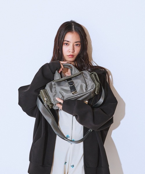 ナイロンポケットボストン/637897（ボストンバッグ）｜JEANASIS