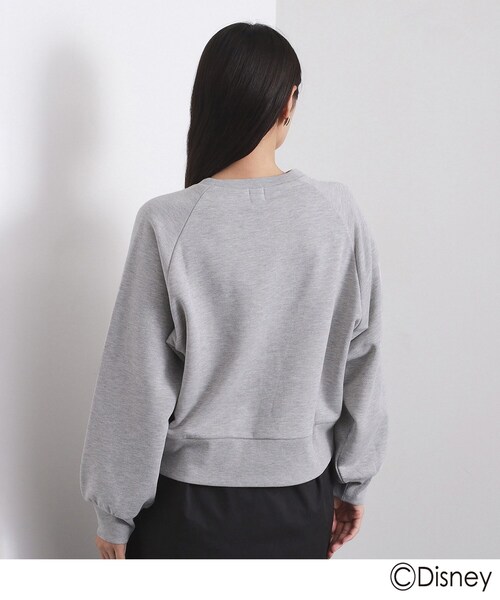 OPAQUE.CLIP（オペークドットクリップ）の「《Mickey Mouse》プリントアソートスウェット【洗濯機OK】（スウェット・レディース・ホワイト/グリーン/グレー・99）」の19枚目の写真