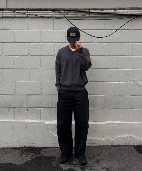 JUAN HOMME(ジュアンオム)の「ナイロンカーブパンツ(ブラック)(その他パンツ・メンズ・その他・SMALL/MEDIUM/LARGE)」の3枚目の写真