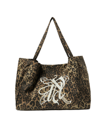 NYXX（エヌワイエックスエックス）の「EMBLEM COTTON BAG DEEP BEIGE（ショルダーバッグ）」