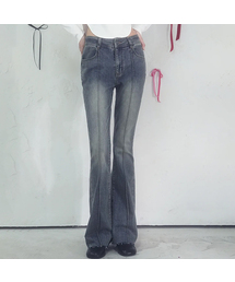 Sculpted Bootscut Pants BLUE