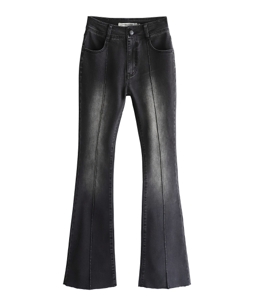 Vivacious(ビバシャス)の「Sculpted Bootscut Pants BLUE(デニムパンツ・レディース・ブルー・LARGE/SMALL/MEDIUM)」の4枚目の写真