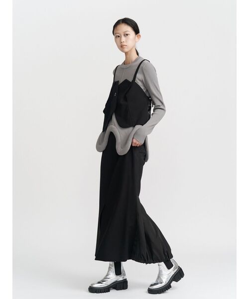 UN3D.(アンスリード)の「FRONT BACK DOCKING BUSTIER / フロントバックドッキングビスチェ(その他トップス・レディース・ブラック/グレー・FREE)」の21枚目の写真