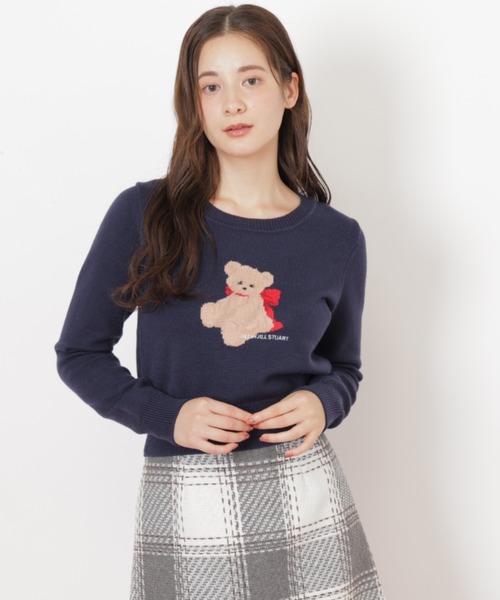 ◇＜BEARシリーズ＞インターシャニット（ニット/セーター）｜JILL by