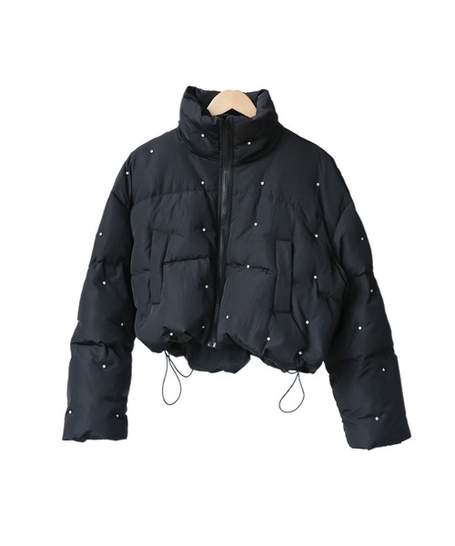 セール】ビジューダウンジャケット（ダウンジャケット/コート）｜mili