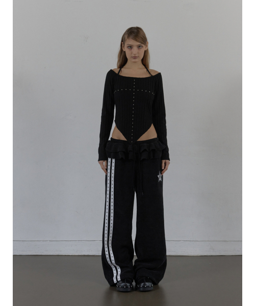 SETUP-EXE(セットアップイーエックスイー)の「WESTERN CROSS TOP / BLACK(Tシャツ/カットソー・レディース・その他・OS)」の8枚目の写真