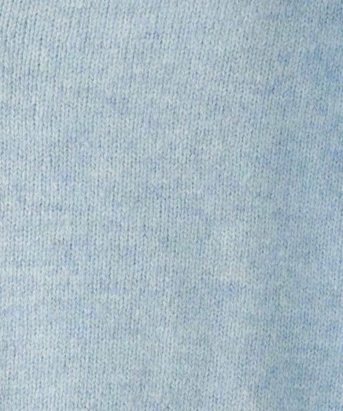 RAGEBLUE（レイジブルー）の「メランジVニットプルオーバー（ニット/セーター・レディース・グレー/ブルー/ブラック/グリーン/ピンク・FREE）」の7枚目の写真