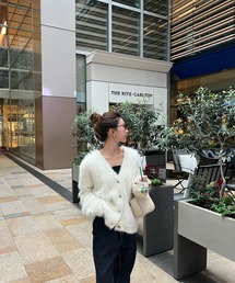 RANCLIC（ランクリック）の「コージーシャギーニットカーディガン（カーディガン/ボレロ）」