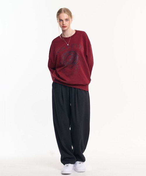MOO(エムオーオー)の「アーカイブバルーンオーバースウェット - バーガンディ(スウェット・レディース・その他・LARGE/MEDIUM/X-LARGE)」の10枚目の写真