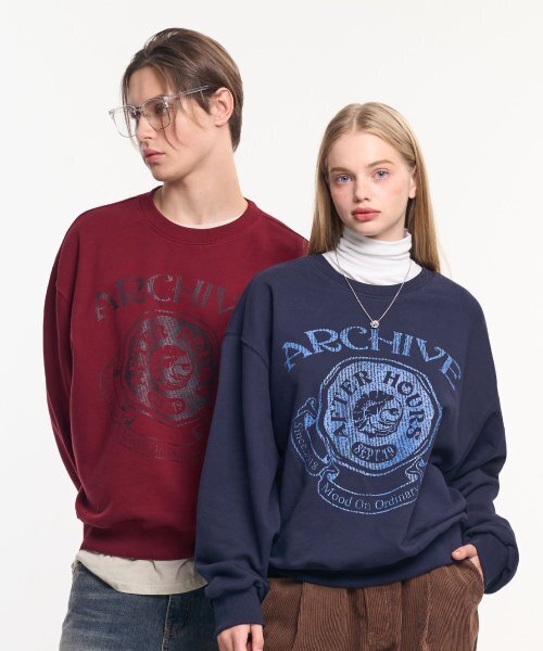 MOO(エムオーオー)の「アーカイブバルーンオーバースウェット - バーガンディ(スウェット・レディース・その他・LARGE/MEDIUM/X-LARGE)」の11枚目の写真