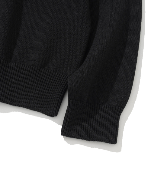 KNITTED（ニッティド）の「[NITTED X QWER DEMO] CAT BAND ROUND KNIT BLACK（ニット/セーター・レディース・その他・MEDIUM/LARGE）」の6枚目の写真