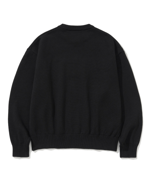 KNITTED（ニッティド）の「[NITTED X QWER DEMO] CAT BAND ROUND KNIT BLACK（ニット/セーター・レディース・その他・MEDIUM/LARGE）」の9枚目の写真