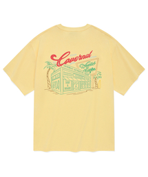 サーフショップTシャツライトイエロー