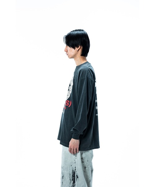 DISCOVERED（ディスカバード）の「DISCOVERED Staff Long Sleeve T-shirt（Tシャツ/カットソー・メンズ・ホワイト/ブラック・FREE）」の9枚目の写真