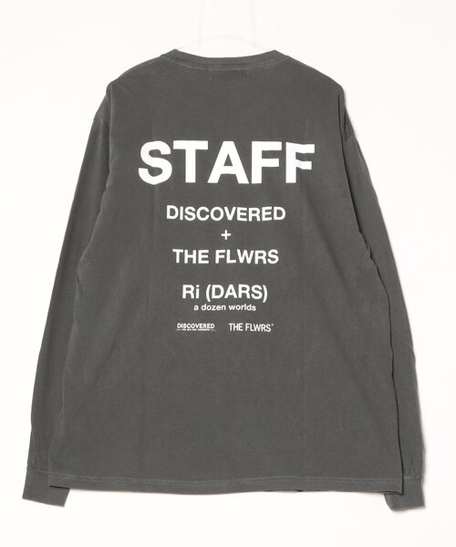 DISCOVERED（ディスカバード）の「DISCOVERED Staff Long Sleeve T-shirt（Tシャツ/カットソー・メンズ・ホワイト/ブラック・FREE）」の5枚目の写真