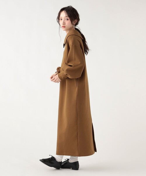 BEAMS HEART(ビームスハート)の「2WAY 襟カット ワンピース(ワンピース・レディース・ブラック/ブラウン系その他3・FREE)」の3枚目の写真