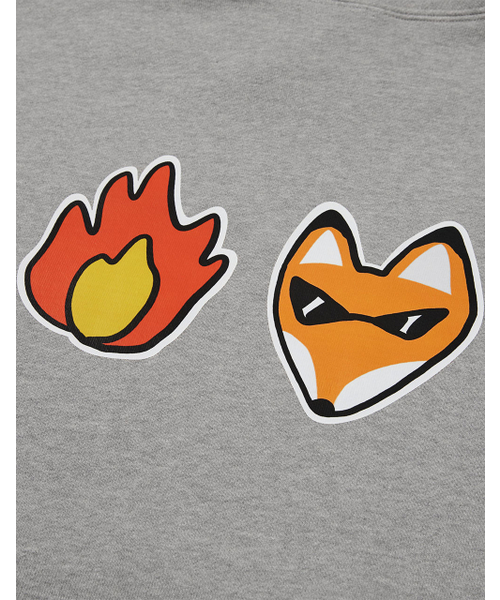 MMLG（エムエムエルジー）の「[Mmlg] FIRE FOX HOODIE (EVERY GREY)（パーカー・レディース・その他・X-LARGE/SMALL/MEDIUM/LARGE）」の5枚目の写真