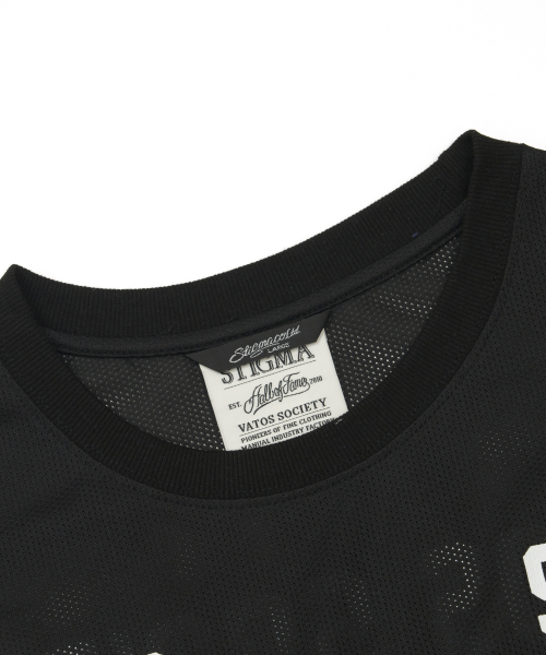 STIGMA(スティグマ)の「メッシュオーバーサイズTシャツ ブラック(Tシャツ/カットソー・メンズ・その他・MEDIUM/LARGE/X-LARGE)」の3枚目の写真