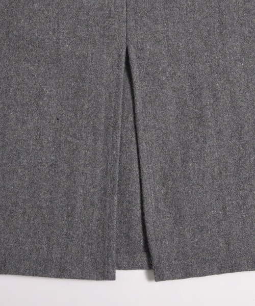 MUHET(ミュエータ)の「wool-blend tie-waist pocket skirt / ウールブレンドポケットスカート(スカート・レディース・グレー/ネイビー・LARGE/MEDIUM)」の19枚目の写真