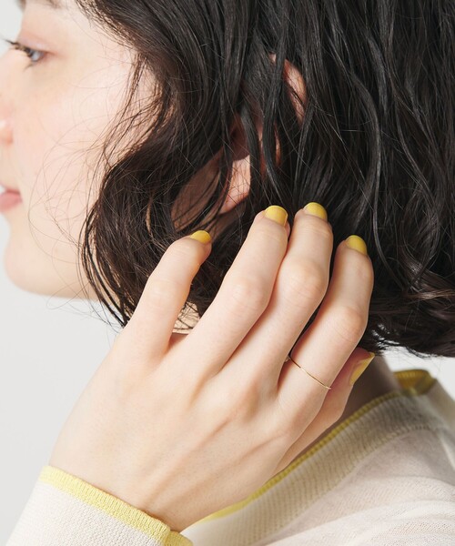 BEAUTY&YOUTH UNITED ARROWS(ビューティーアンドユースユナイテッドアローズ)の「K18 リング(リング・レディース・ゴールド・9/11)」の2枚目の写真