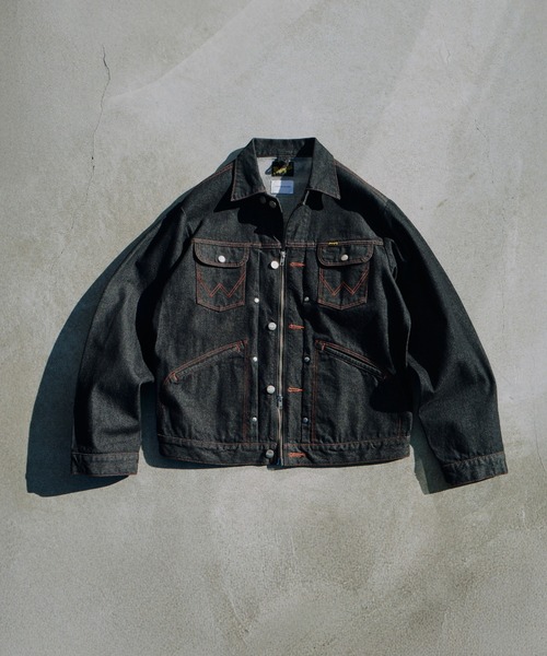 Wrangler × CamphorWood 】custom 2way trucker denim jacket【124MJ
