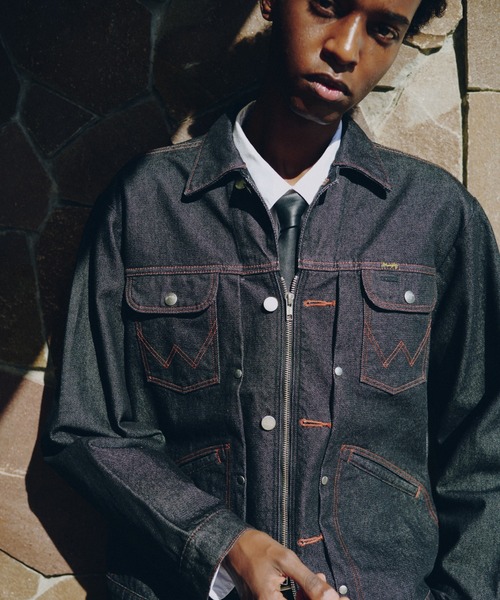 Wrangler × CamphorWood 】custom 2way trucker denim jacket【124MJ