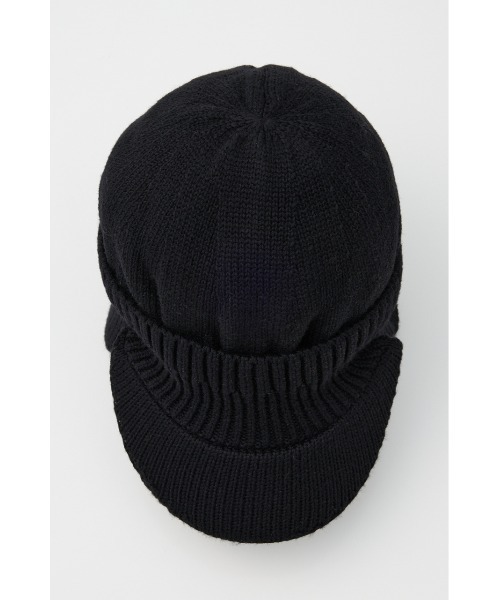 SLY（スライ）の「【2026SS新作】EAR FLAP KNIT CAP イヤーフラップ ニットキャップ 冬服 春服（ニットキャップ/ビーニー・レディース・ブラック/マルチ/杢グレー・FREE）」の9枚目の写真