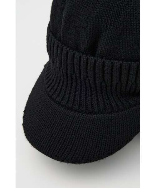 SLY（スライ）の「【2026SS新作】EAR FLAP KNIT CAP イヤーフラップ ニットキャップ 冬服 春服（ニットキャップ/ビーニー・レディース・ブラック/マルチ/杢グレー・FREE）」の10枚目の写真