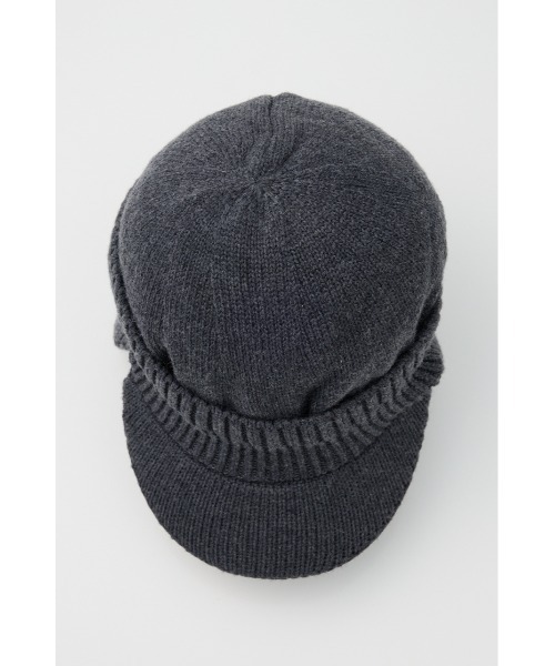 SLY（スライ）の「【2026SS新作】EAR FLAP KNIT CAP イヤーフラップ ニットキャップ 冬服 春服（ニットキャップ/ビーニー・レディース・ブラック/マルチ/杢グレー・FREE）」の17枚目の写真