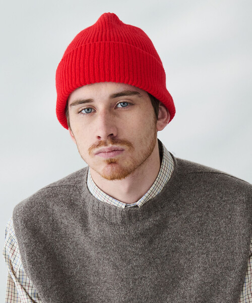 MACKIE | ウール リブニットビーニー UNISEX（ニットキャップ/ビーニー