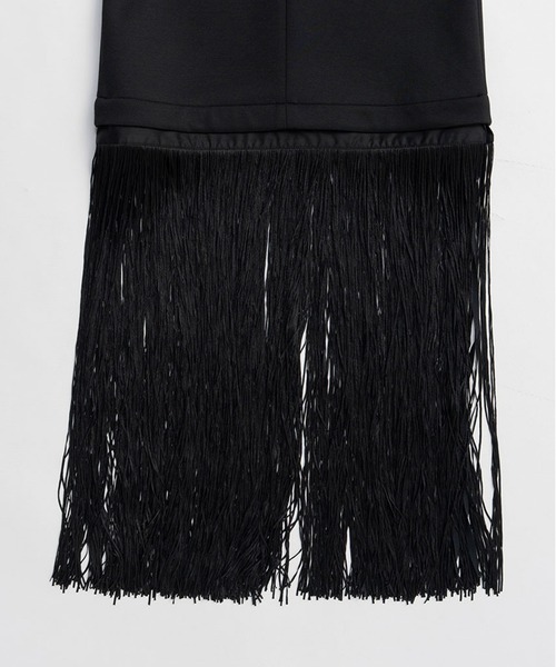 PRANK PROJECT（プランクプロジェクト）の「フリンジワンピース / Fringe One-Piece（ワンピース・レディース・ブラック/ホワイト・FREE）」の21枚目の写真