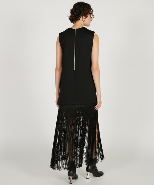 PRANK PROJECT（プランクプロジェクト）の「フリンジワンピース / Fringe One-Piece（ワンピース・レディース・ブラック/ホワイト・FREE）」の12枚目の写真