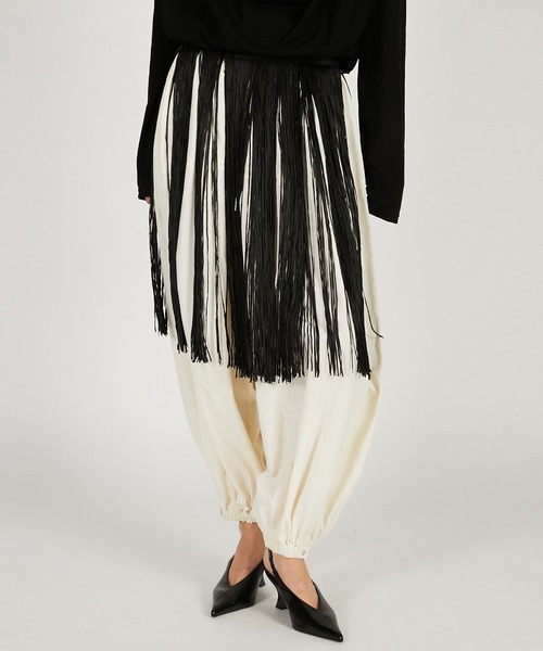 PRANK PROJECT（プランクプロジェクト）の「フリンジワンピース / Fringe One-Piece（ワンピース・レディース・ブラック/ホワイト・FREE）」の15枚目の写真