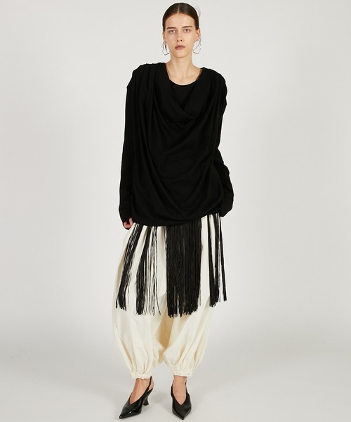 PRANK PROJECT（プランクプロジェクト）の「フリンジワンピース / Fringe One-Piece（ワンピース・レディース・ブラック/ホワイト・FREE）」の14枚目の写真