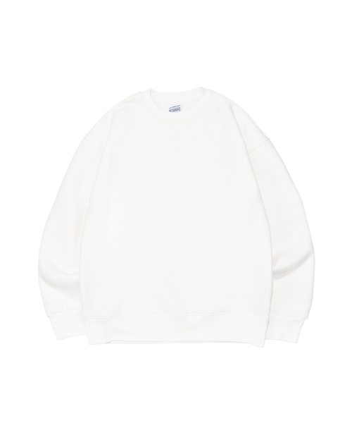 BECANVAS(ビキャンバス)の「BECANVAS FLEECE OVERFIT MTM (WHITE)(スウェット・レディース・ホワイト・LARGE/MEDIUM/SMALL/X-LARGE)」の1枚目の写真