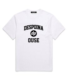 OUSE（オウズ）の「クラシックロゴオーバーサイズ半袖Tシャツ (DS003) ホワイト（Tシャツ/カットソー）」
