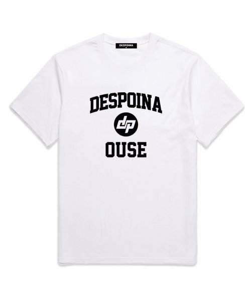 OUSE(オウズ)の「クラシックロゴオーバーサイズ半袖Tシャツ (DS003) ホワイト(Tシャツ/カットソー・レディース・その他・SMALL/MEDIUM/LARGE/X-LARGE/XX-LARGE)」の1枚目の写真