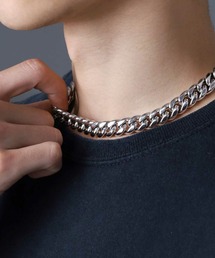 LION HEART(���C�I���n�[�g)�́yLION HEART�z4���C�h�`�F�[���l�b�N���X / 12mm���@�L�w�C / �T�[�W�J���X�e�����X(�l�b�N���X)