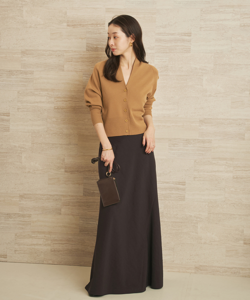 plage（プラージュ）の「Node bias スカート（スカート・レディース・ホワイト/チャコールグレー・38/36/34）」の5枚目の写真