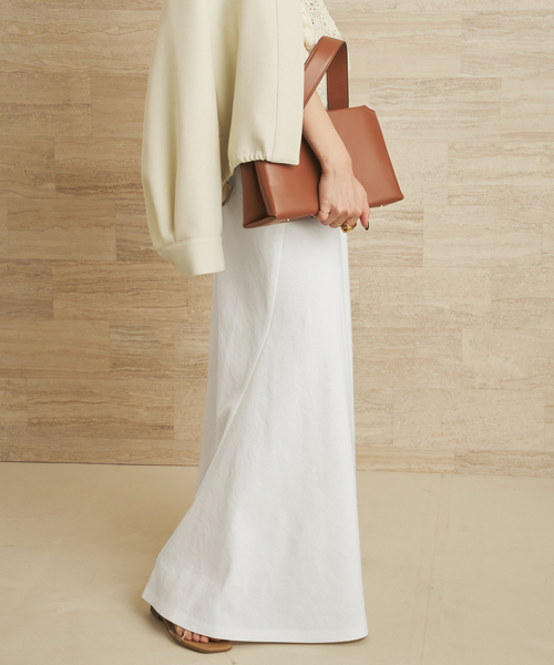 plage（プラージュ）の「Node bias スカート（スカート・レディース・ホワイト/チャコールグレー・38/36/34）」の16枚目の写真