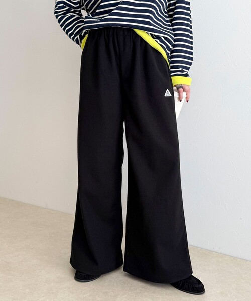 GEVACO(ゲバコ)の「【GEVACO/ゲバコ】ウールライクイージーパンツ(その他パンツ・レディース・ブラウン/ライトグレー/ブラック・38)」の2枚目の写真