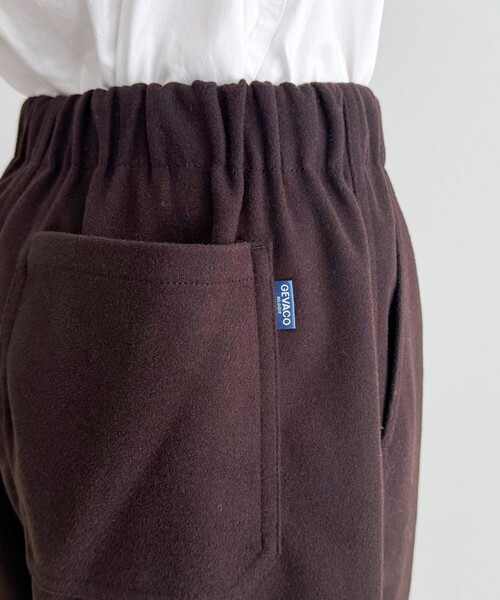 GEVACO(ゲバコ)の「【GEVACO/ゲバコ】ウールライクイージーパンツ(その他パンツ・レディース・ブラウン/ライトグレー/ブラック・38)」の17枚目の写真