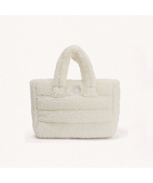 セール】Jjoman ジョマン ファー ボグリキルティングトートバッグ_2