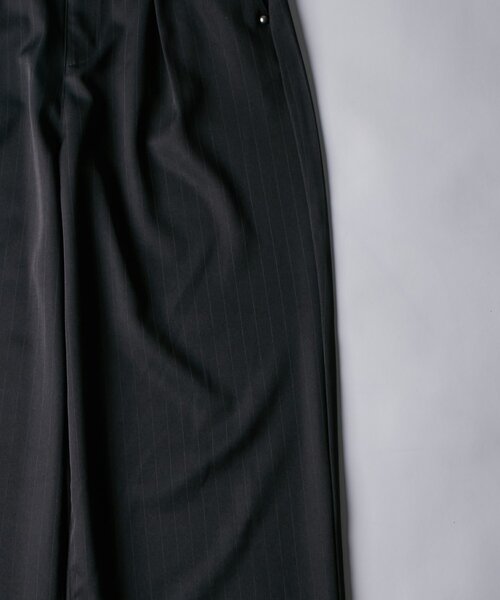 WHO'S WHO gallery（フーズフーギャラリー）の「ヘヴィトロピカルセットアップスラックス（スラックス・メンズ・ブラック/チャコールグレー・FREE）」の12枚目の写真