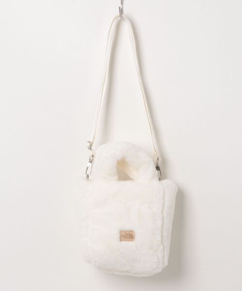 THE NORTH FACE（ザノースフェイス）の「【THE NORTH FACE】TNF NN2PP68M PLUMPY TOTE BAG（トートバッグ・レディース・ホワイト/ブラック・FREE）」の2枚目の写真