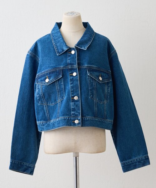 セール】【2026SS】丈が選べる！アソートデニムジャケット（デニム