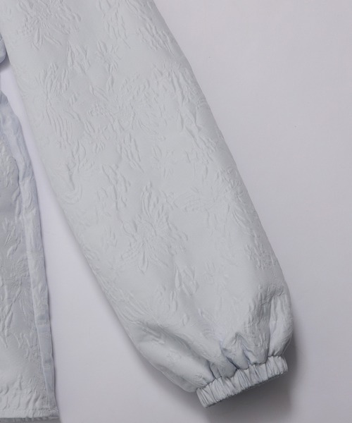 ジャガードレース襟ペプラムトップス（その他トップス）｜Fit more